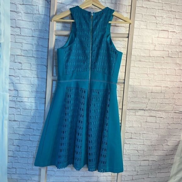 💝 3/$75 Adelyn Rae Fit & Flare Dress in Peacock - Picture 5 of 5